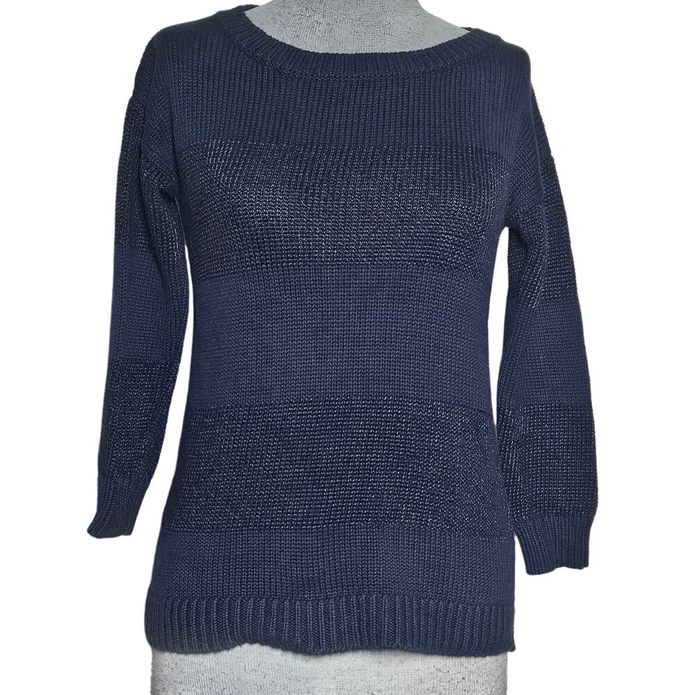 Banana Republic Metallic Knit Sweater Size XS